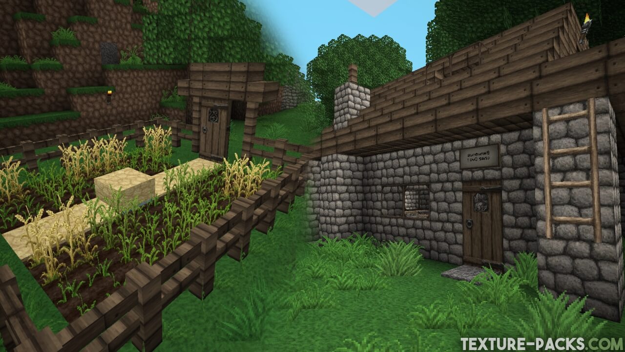 Ovo's Rustic Redemption texture pack