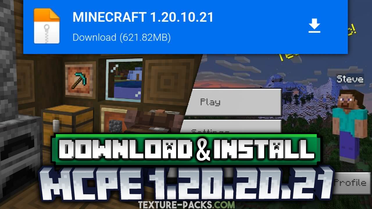 Thumbnail for Minecraft PE 1.20.20.21
