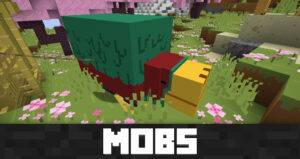 Sniffer mob in Minecraft PE 1.20