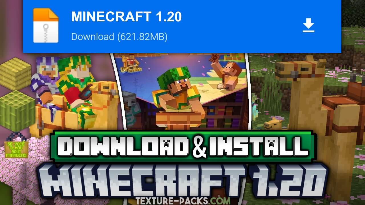 Download Minecraft PE 1.20.1 apk free: Trails and Tales