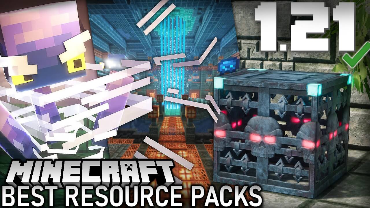 top 10 minecraft texture packs 1.21