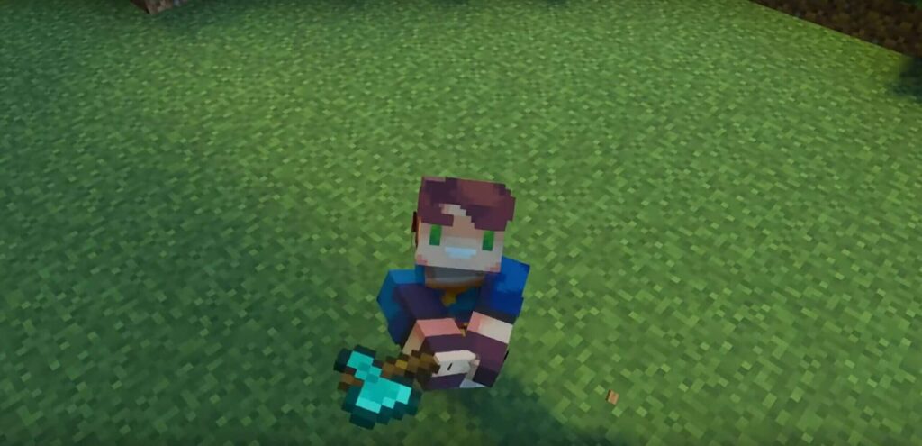 Minecraft tool animation with the Actions and Stuff pack