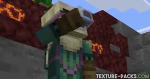 Player drinking a potion with a new animation from the Actions and Stuff texture pack.