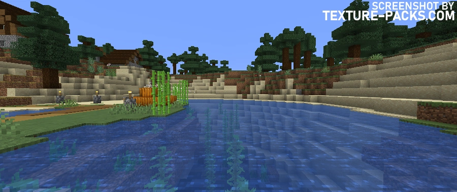 Minecraft water without the RenderPearl shaders.