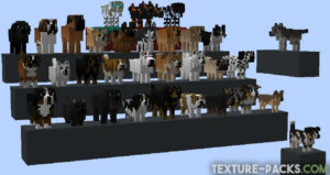 All new Dogs in Minecraft
