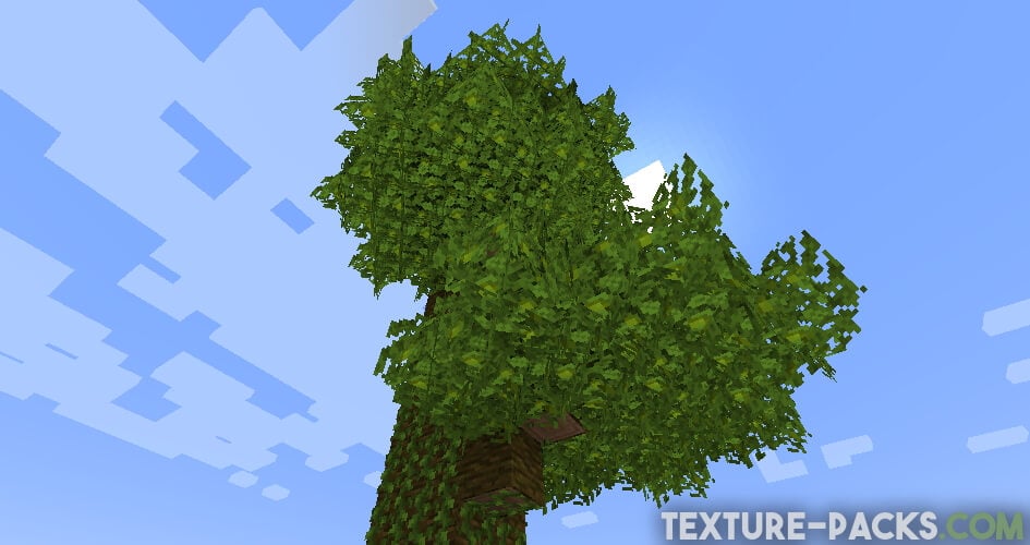 Better Leaves Texture Pack Screenshot