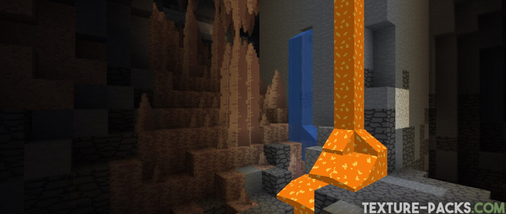Minecraft Cave Screenshot in 1.18